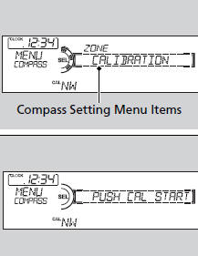 1. Turn the ignition switch to ON