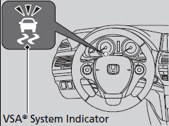 When VSA® activates, you may notice that the