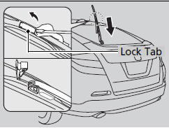 2. Pry on the edge of the lock tab using a flattip