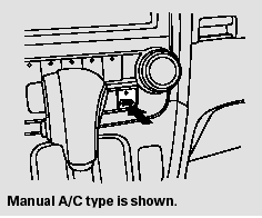 The rear window defogger will clear fog, frost, and thin ice from the window.