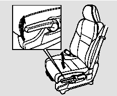 The height of your driver’s seat is adjustable. To raise the seat, repeatedly
