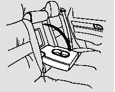 On vehicles with rear seat armrest