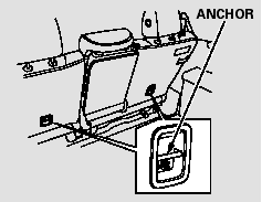 1. On vehicles with the dual deck cargo shelf, remove it.