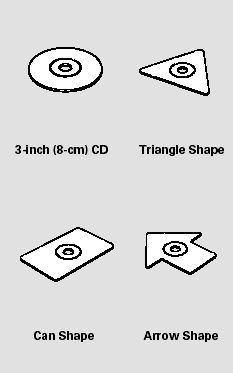 4. Small, irregular shaped discs