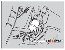 7. Put a new washer on the drain bolt, then reinstall the drain bolt.