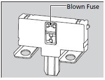 1. Turn the ignition switch to LOCK