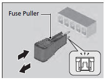 4. Inspect the small fuses in the engine compartment and the vehicle interior.