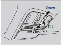 The moonroof will automatically open or close all the way. To stop the moonroof