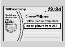 1. Connect the USB flash drive to the adapter cable.