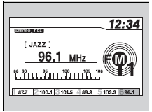 Playing the XM® Radio